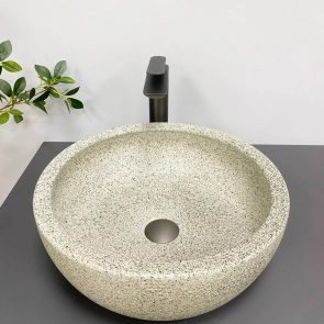 Умивальник (раковина) VBI CORRIDONIA BEIGE STONE MATT накладний №1