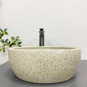 Умивальник (раковина) VBI CORRIDONIA BEIGE STONE MATT накладний №2