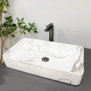 Умивальник (раковина) VBI TRIEST MARBLE накладний №2