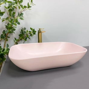 Умивальник (раковина) VBI AVEZZANO PINK MATT накладний №3