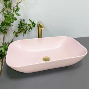 Умивальник (раковина) VBI AVEZZANO PINK MATT накладний №4