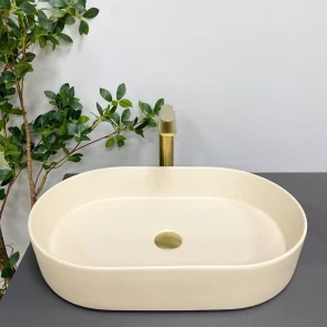 Умивальник (раковина) VBI VERONA 60 BEIGE MATT накладний №4
