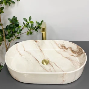 Умивальник (раковина) VBI VERONA 60 ONYX GLOSSY накладний №4