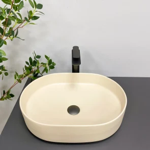 Умивальник (раковина) VBI VERONA 50 BEIGE MATT накладний №3