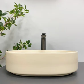 Умивальник (раковина) VBI VERONA 50 BEIGE MATT накладний №4