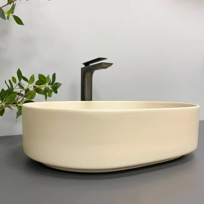 Умивальник (раковина) VBI VERONA 50 BEIGE MATT накладний №5