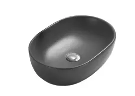 Умывальник (раковина) MEXEN VIKI DARK GREY MATT накладной