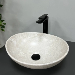 Умивальник (раковина) VBI PARMA LIGHT STONE MATT накладний №4