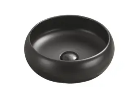 Умывальник (раковина) MEXEN LOLA 36 BLACK MATT черный накладной