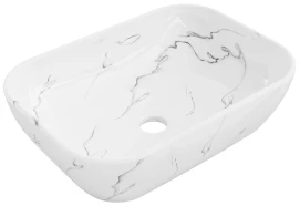 Умывальник (раковина) MEXEN RITA SHINY MARBLE накладной