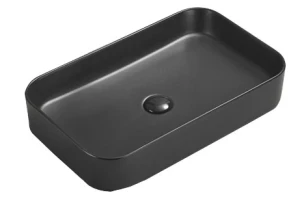 Умывальник (раковина) MEXEN VENA 60 BLACK MATT накладной №1