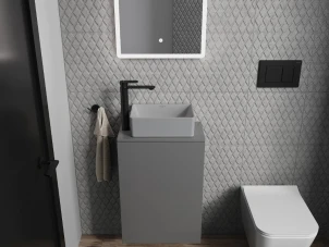 Умивальник (раковина) MEXEN NADIA 36 LIGHT GREY MATT накладний №3
