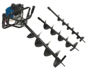 Мотобур Scheppach EB2000, Ø100, 150, 200 мм, 9600об/мин + удлинитель(7904702704)+масло (637826) №2