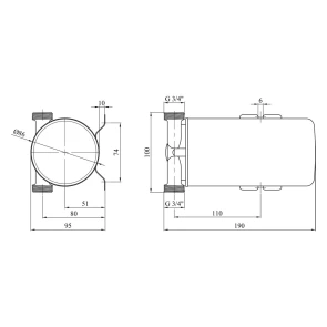 Насос для підвищення тиску FORWATER W 15G-15 №3