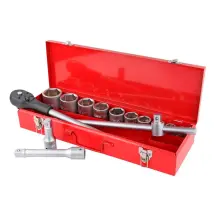 (70113) Набор инструментов профессиональный 3/4", 14 ед. HAISSER