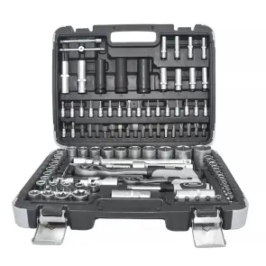 (70221) Набор инструментов профессиональный 1/2" и 1/4" 110 ед. WERK №2