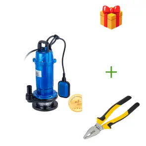 Насос дренажний 0.75кВт Hmax 32м Qmax 100л/хв AQUATICA mid №1