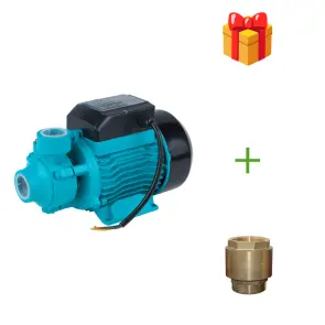 Насос вихровий 0.37кВт Hmax 40м Qmax 40л/хв AQUATICA QBa60 (775061) №1