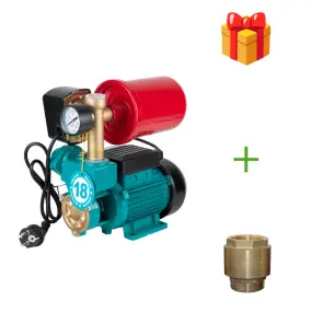 Станція 0.37кВт Hmax 32м Qmax 40л/хв (вихровий насос) 1л AQUATICA AUTOGPa125ZA №1