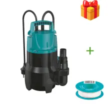 Насос дренажний садовий 0.4кВт Hmax 5м Qmax 150л/хв LEO AKS-401PWH