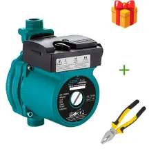 Насос для підвищення тиску 123Вт Hmax 9м Qmax 25л/хв Ø3/4" 160мм+гайки Ø1/2" LEO 3.0 (774741)