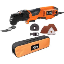 Iнструмент багатофункц. OMNI300-KIT1 AEG, 300Вт, 0-20000осц/хв, 1,9кг