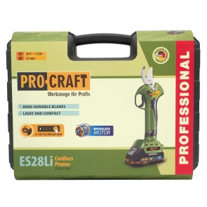 Акумуляторний секатор Procraft ES28Li (з 1 акб) №12