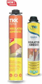 КЛЕЙ-ПІНА для кріплення та герметизації ізоляційних плит INSULATION ADHESIVE 800 мл №1