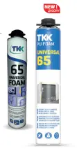 Пена монтажная професиональная TKK PU FOAM G UNIVERSAL 65 л