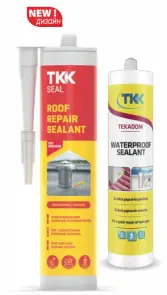 Герметик водозахисний TKK SEAL SIL ROOF REPAIR прозорий 300 мл №1