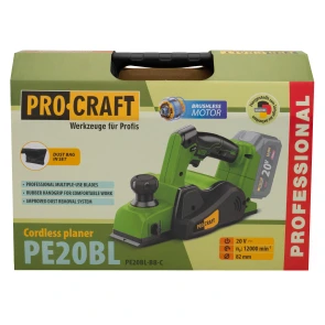Акумуляторний рубанок Procraft PE20BL (Без АКБ та ЗП) №18