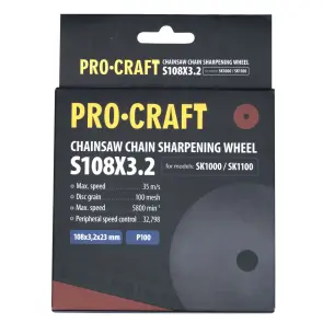 Заточувальний керамічний диск Procraft S108X3.2 до SK1000, SK1100 №2