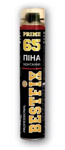 Професійна поліуретанова монтажна піна Polyurethane Foam GUN-TYPE BESTFIX 900 u 65 л №1