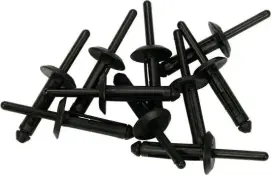 Заклепки пластикові YATO, 6.3 x 25.2 мм, 10 шт. Nylon