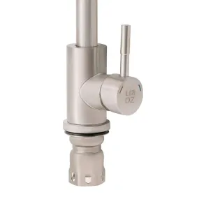 Змішувач для кухні Lidz Aria 015F (k35) LDARI015FNKS21689 Nickel №3