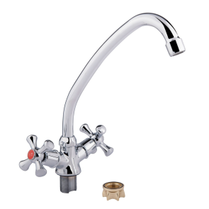 Змішувач для кухні Lidz Lamb 271F двохвентильний LDLAM271FCRM21889 Chrome №3