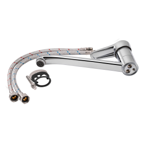 Смеситель для кухни Lidz Nicole 002 (k35) LDNIC002CRM21878 Chrome №6