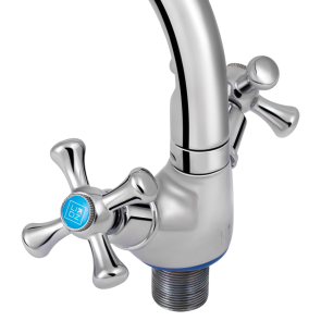 Змішувач для кухні Lidz Lamb 276F двохвентильний LDLAM276FCRM22019 Chrome №6