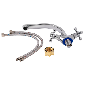 Змішувач для кухні Lidz Lamb 276F двохвентильний LDLAM276FCRM22019 Chrome №7