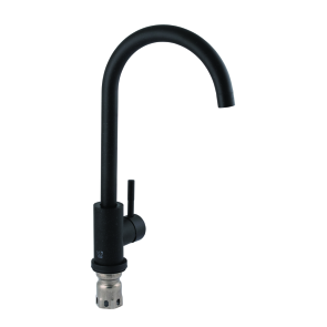 Змішувач для кухні Lidz Aria 015F (k35) LDARI015FBLA34948 Black №1