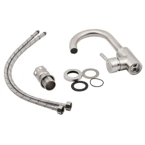 Смеситель для кухни Lidz Aria 015F2 (k35) LDARI015F2NKS34942 Nickel №7