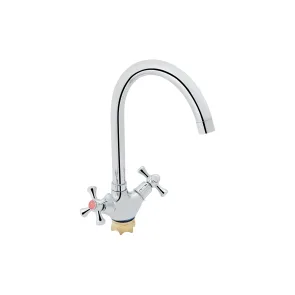 Змішувач для кухні Lidz Lamb 278F двохвентильний LDLAM278FCRM35071 Chrome №1