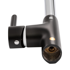 Смеситель для кухни Qtap Grand QTGRABCR007F Chrome/Black №3