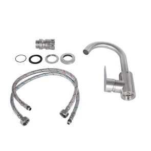 Змішувач для кухні Lidz Vida 015F2 (k35) LDVID015F2NKS43353 Nickel №3
