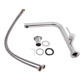 Змішувач для кухні Qtap Zdenek QTZDN9032103FC Brushed Nickel PVD №4