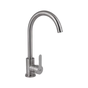 Змішувач для кухні U-образний Brinex Pure 015F U-образний Nickel BRIPUR015FNKL №1