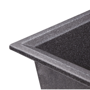 Кухонна мийка Lidz 790x495/230 BLA-03 (LIDZBLA03790495230) №7