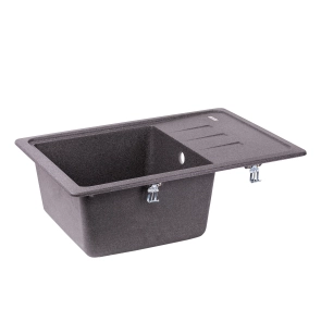 Кухонная мойка Lidz 620x435/200 GRF-13 (LIDZGRF13620435200) №4