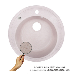 Кухонная мойка Lidz D510/200 COL-06 (LIDZCOL06D510200) №3