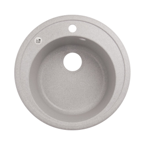 Кухонная мойка Lidz D510/200 GRA-09 (LIDZGRA09D510200) №1